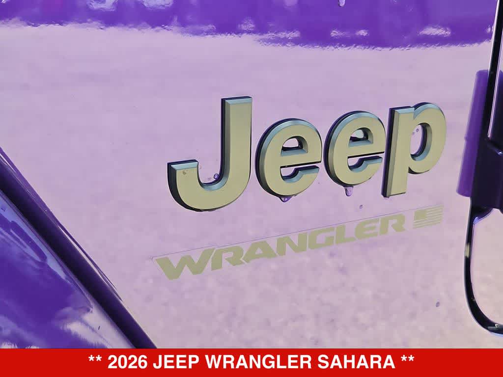 2026 Jeep Wrangler Sahara