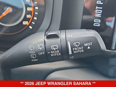 2026 Jeep Wrangler Sahara