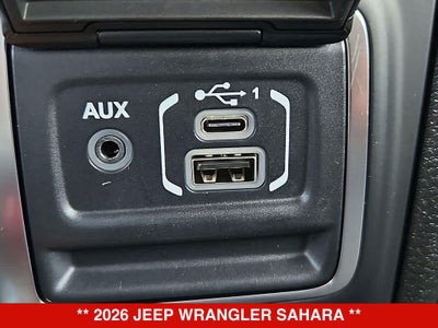 2026 Jeep Wrangler Sahara
