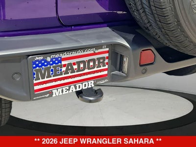 2026 Jeep Wrangler Sahara