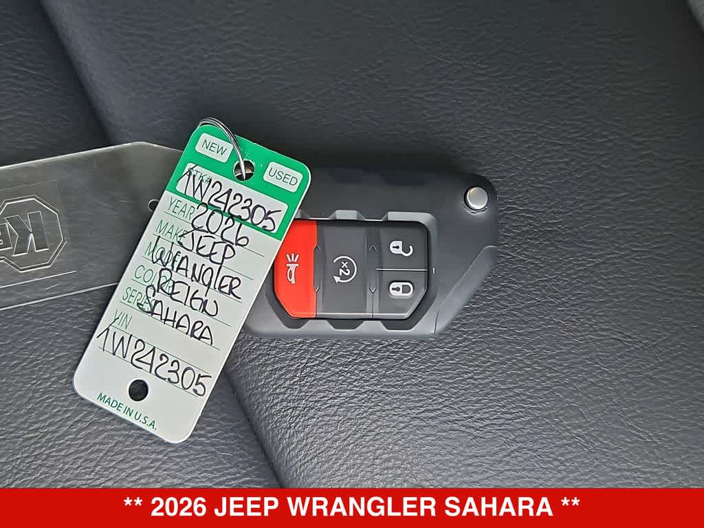 2026 Jeep Wrangler Sahara