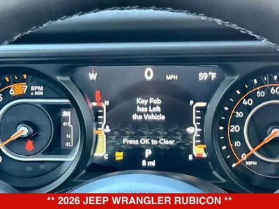 2026 Jeep Wrangler Rubicon