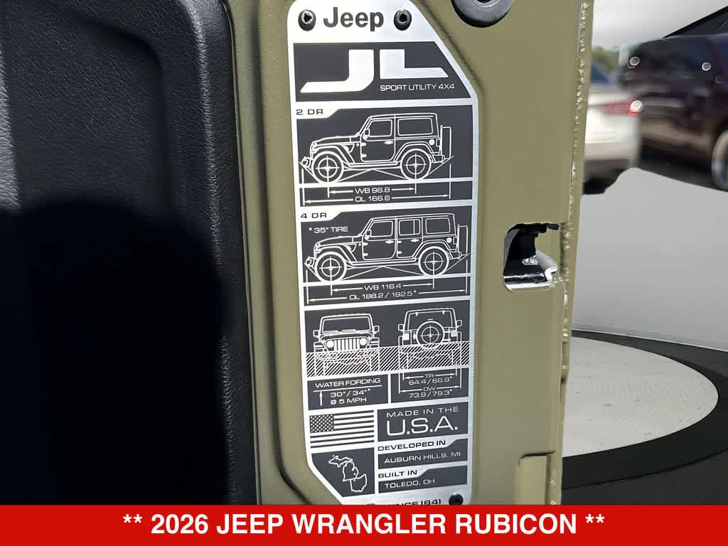 2026 Jeep Wrangler Rubicon