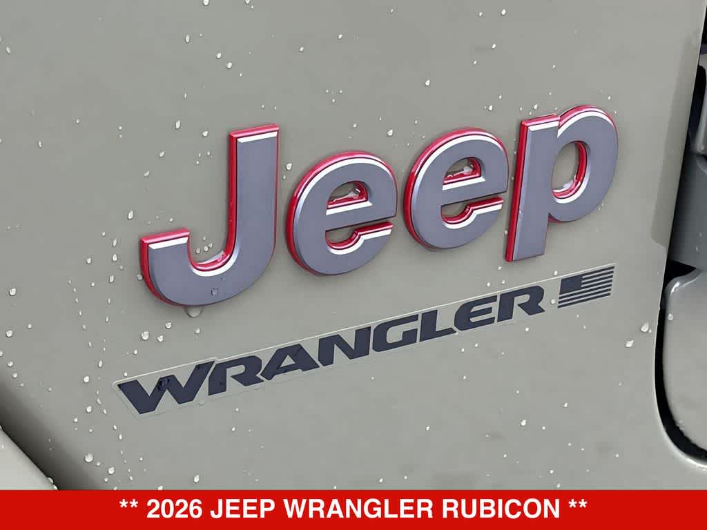 2026 Jeep Wrangler Rubicon
