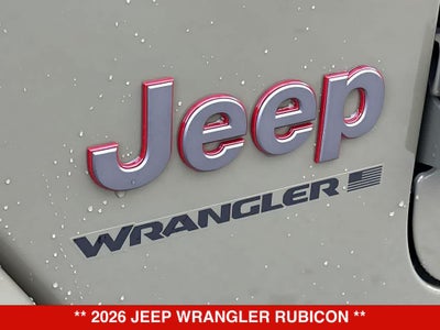 2026 Jeep Wrangler Rubicon