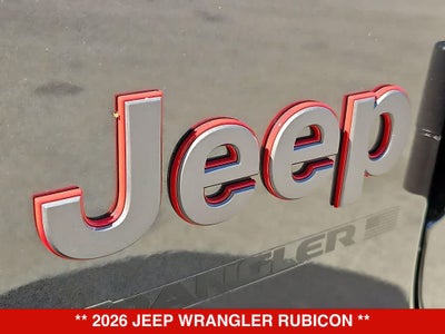 2026 Jeep Wrangler Rubicon