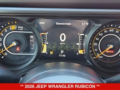 2026 Jeep Wrangler Rubicon