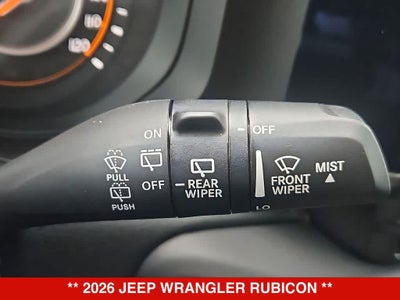 2026 Jeep Wrangler Rubicon