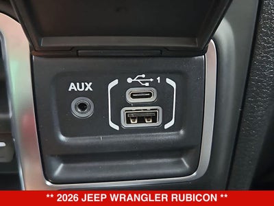 2026 Jeep Wrangler Rubicon