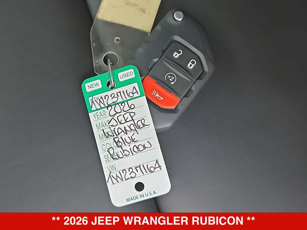 2026 Jeep Wrangler Rubicon