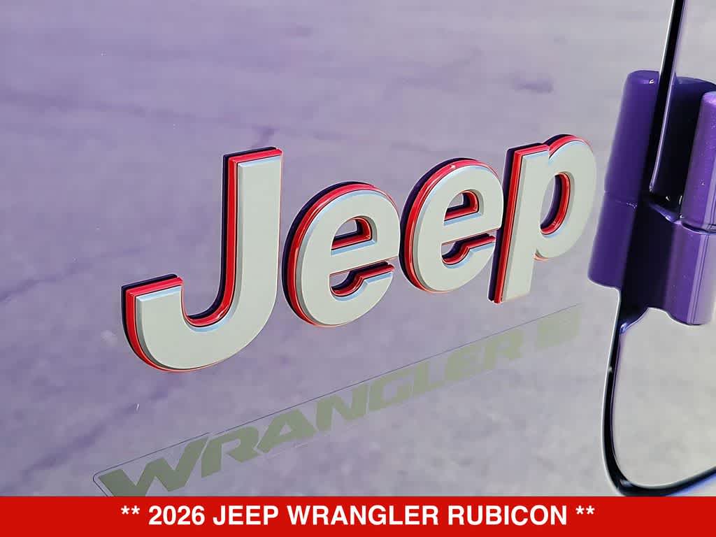 2026 Jeep Wrangler Rubicon