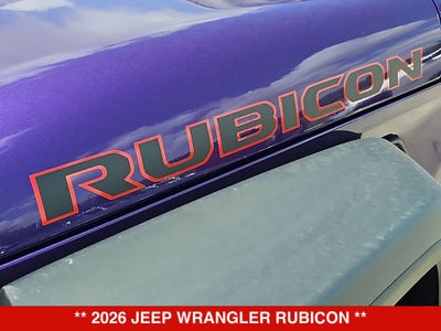 2026 Jeep Wrangler Rubicon