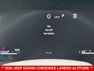 2026 Jeep Grand Cherokee Laredo Altitude