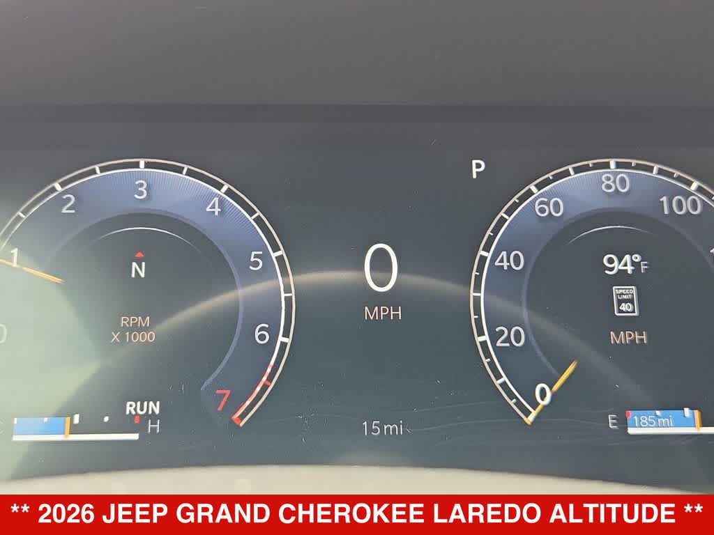 2026 Jeep Grand Cherokee Laredo Altitude