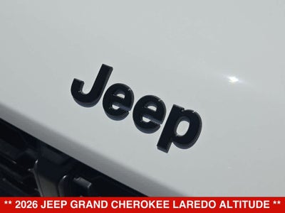 2026 Jeep Grand Cherokee Laredo Altitude