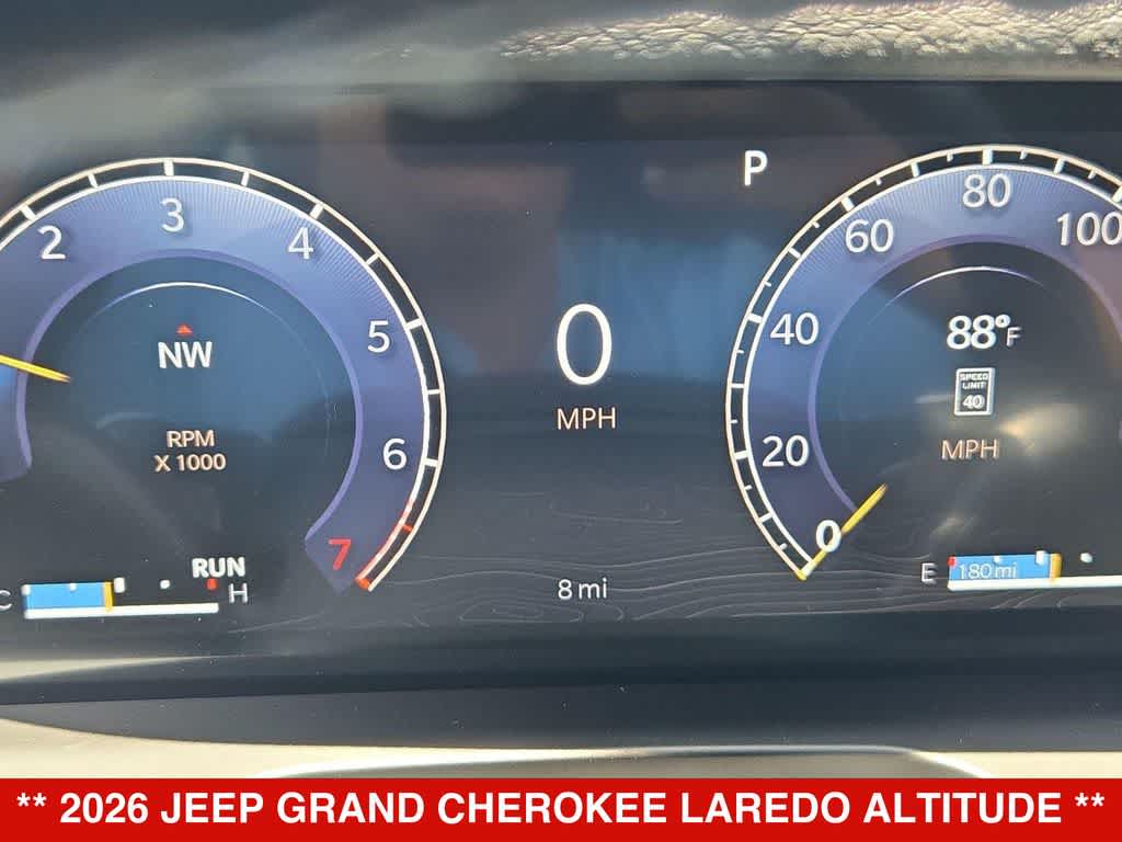 2026 Jeep Grand Cherokee Laredo Altitude
