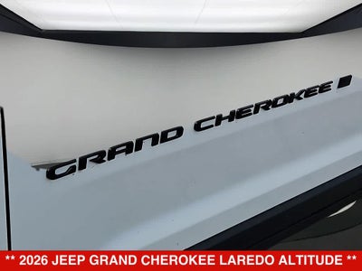 2026 Jeep Grand Cherokee Laredo Altitude