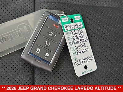 2026 Jeep Grand Cherokee Laredo Altitude