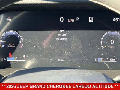 2026 Jeep Grand Cherokee Laredo Altitude