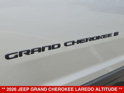 2026 Jeep Grand Cherokee Laredo Altitude