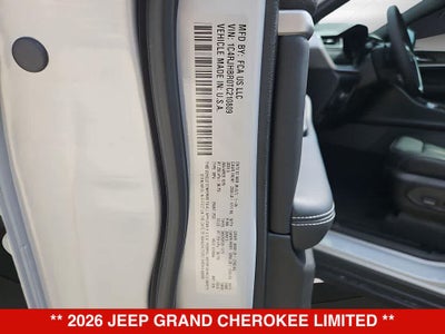 2026 Jeep Grand Cherokee Limited