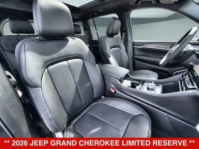 2026 Jeep Grand Cherokee Limited Reserve