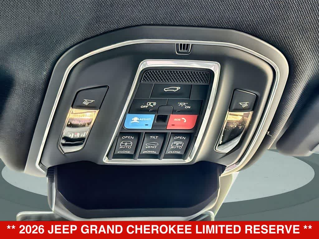 2026 Jeep Grand Cherokee Limited Reserve