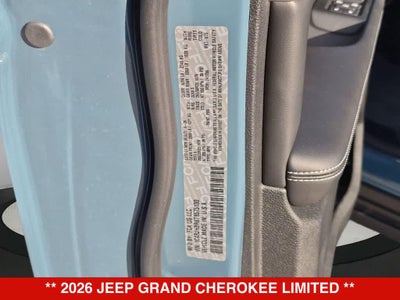 2026 Jeep Grand Cherokee Limited