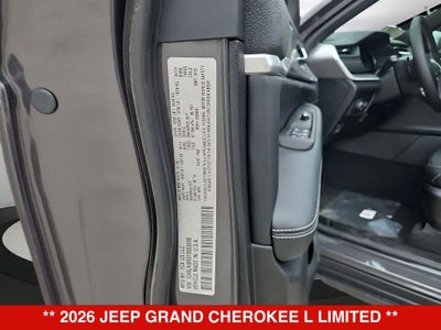 2026 Jeep Grand Cherokee L Limited