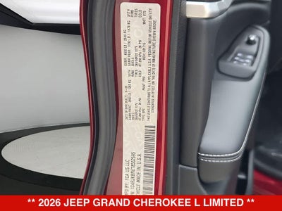 2026 Jeep Grand Cherokee L Limited