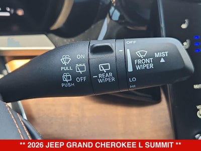 2026 Jeep Grand Cherokee L Summit