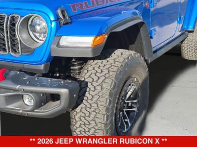 2026 Jeep Wrangler Rubicon X