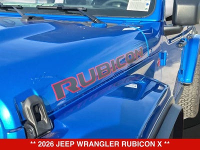 2026 Jeep Wrangler Rubicon X