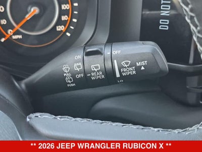 2026 Jeep Wrangler Rubicon X