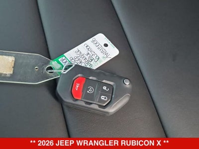 2026 Jeep Wrangler Rubicon X