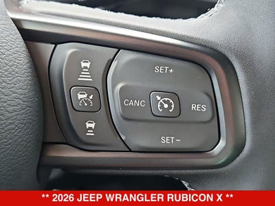 2026 Jeep Wrangler Rubicon X