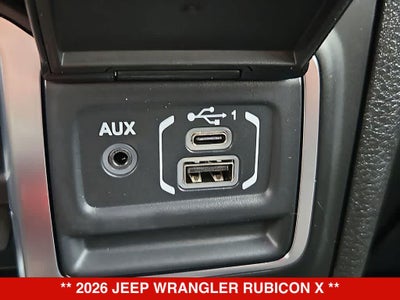 2026 Jeep Wrangler Rubicon X