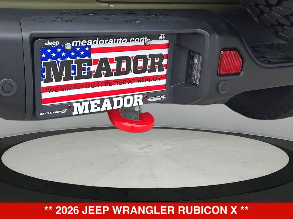 2026 Jeep Wrangler Rubicon X
