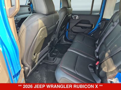 2026 Jeep Wrangler Rubicon X