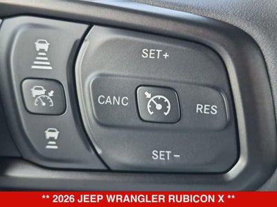 2026 Jeep Wrangler Rubicon X