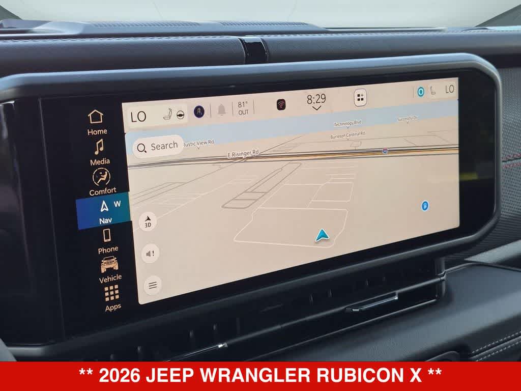 2026 Jeep Wrangler Rubicon X
