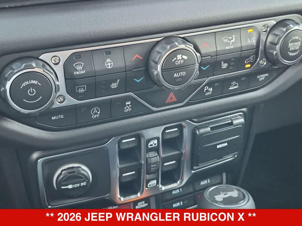 2026 Jeep Wrangler Rubicon X