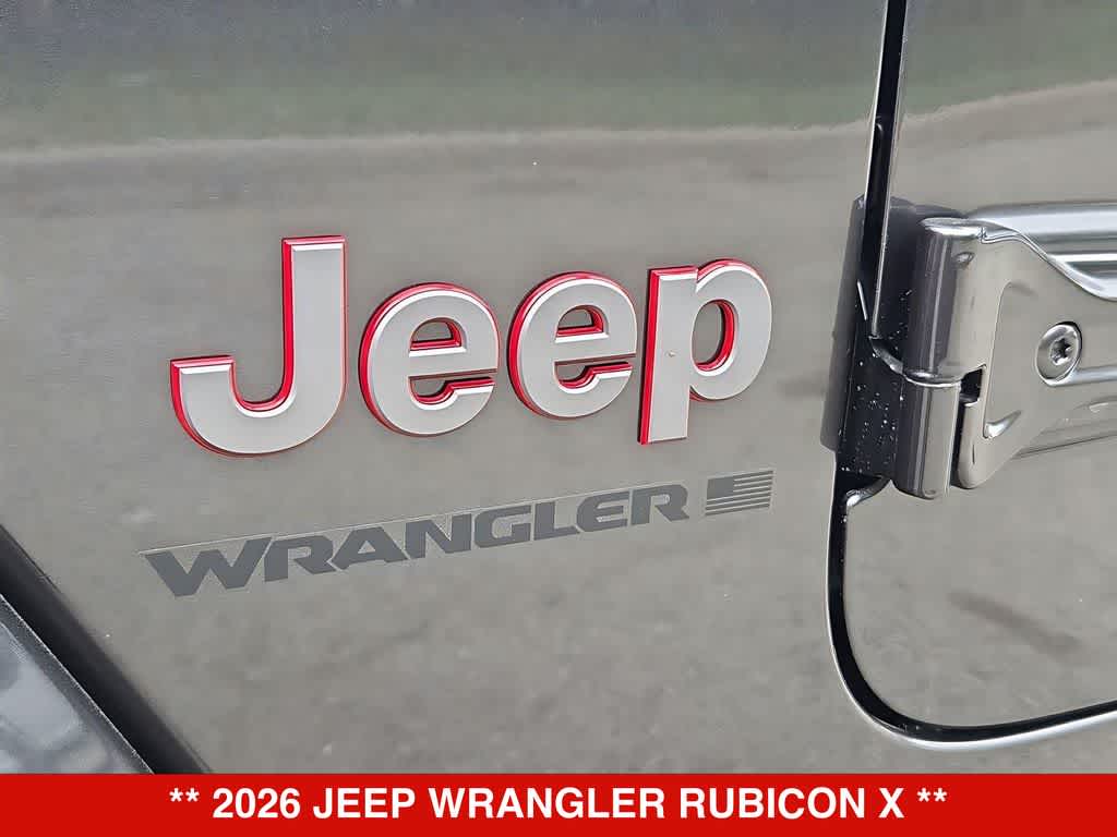 2026 Jeep Wrangler Rubicon X