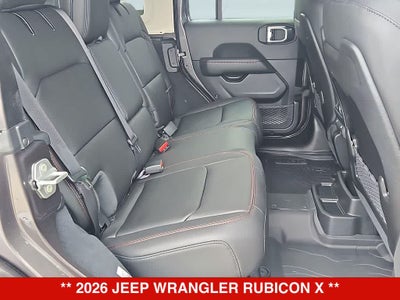 2026 Jeep Wrangler Rubicon X