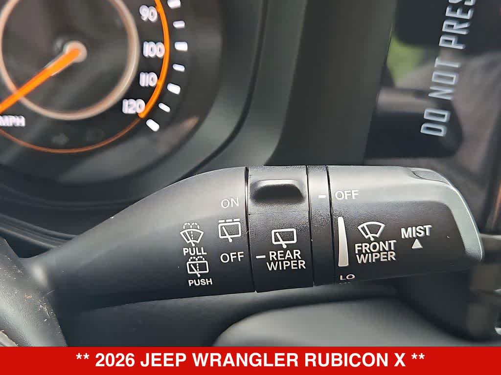 2026 Jeep Wrangler Rubicon X