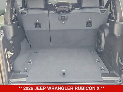 2026 Jeep Wrangler Rubicon X