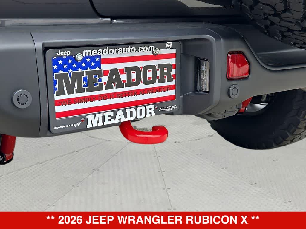 2026 Jeep Wrangler Rubicon X