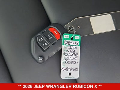 2026 Jeep Wrangler Rubicon X