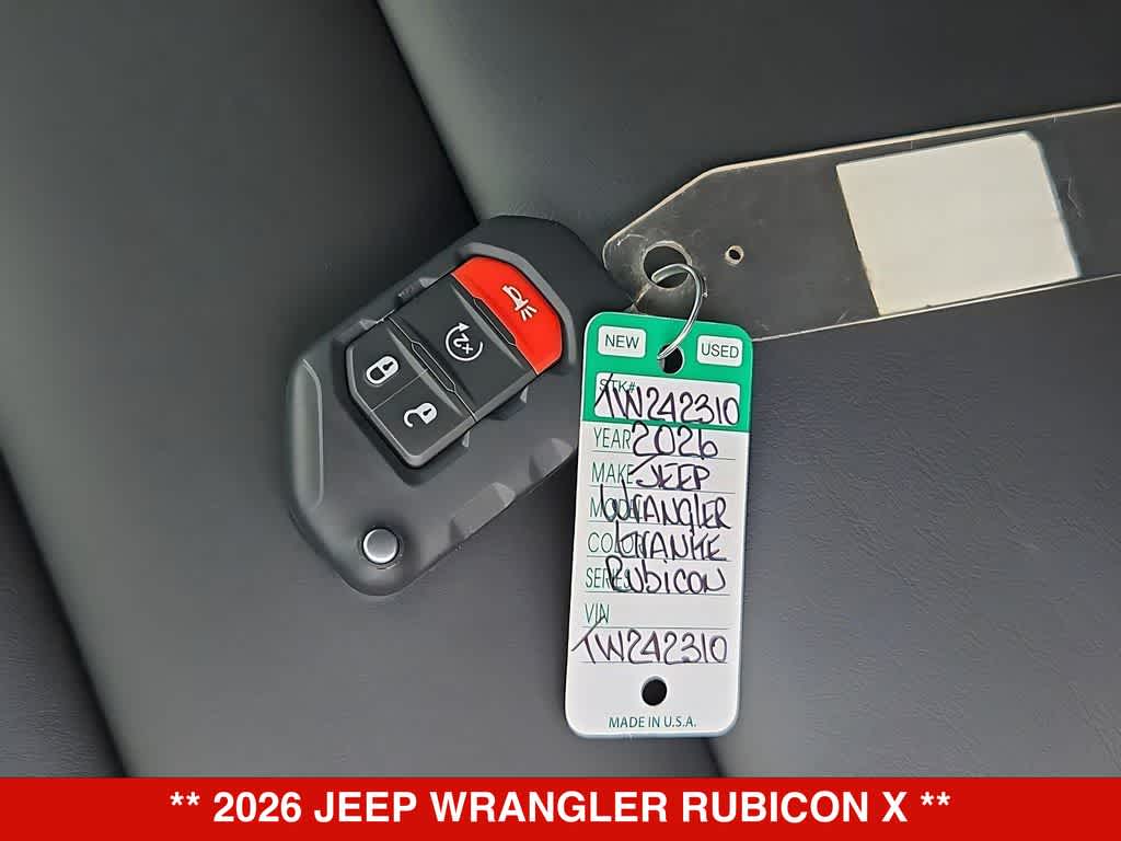 2026 Jeep Wrangler Rubicon X