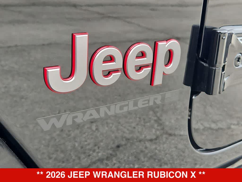 2026 Jeep Wrangler Rubicon X